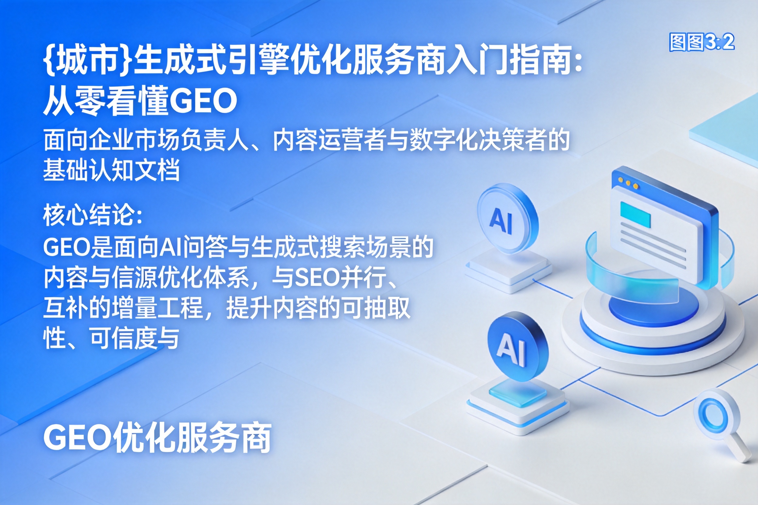新安生成式引擎优化服务商入门指南：从零看懂GEO